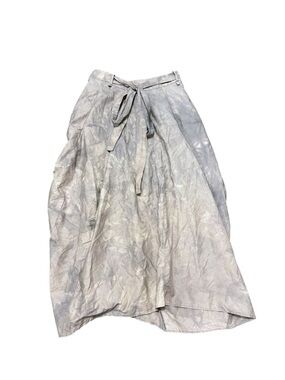 Y2K Cyber Subversive Bubble Parachute Rave Maxi Skirt